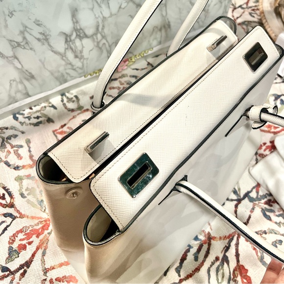 Prada Saffiano Leather Satchel - Picture 14 of 16